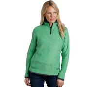 Weird Fish Womens Beye Eco 1/4 Zip Fleece: Grass Green: 8 Size: 8, Col