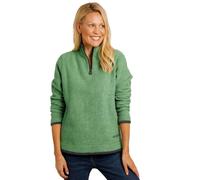 Weird Fish Womens Beye Eco 1/4 Zip Fleece: Green: 10 Size: 10, Colour:
