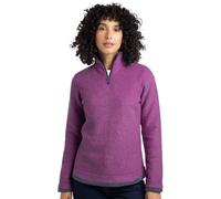 Weird Fish Womens Beye Eco 1/4 Zip Fleece: Purple Wine: 8 Size: 8, Col