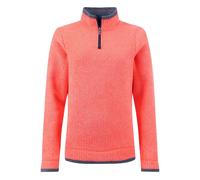 Weird Fish Womens Beyonce Eco 1/4 Zip Fleece Orange 14