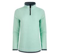 Weird Fish Womens Beyonce Eco 1/4 Zip Fleece Turquoise 10