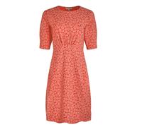 Weird Fish Womens Cassandra Organic Print Dress Red 12