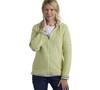 Weird Fish Women's Chicoa Full Zip Macaroni Hoodie in Lime | Size: 18 Weird Fish Lime 18