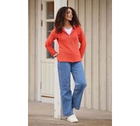 Weird Fish Women's Corine Wide Leg Denim Jeans in Blue | Size: 14 Weird Fish Blue 14