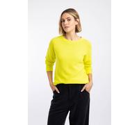 Weird Fish Women's Dalla Knitted Crew Neck Jumper in Lime | Size: 8 Weird Fish Lime 8