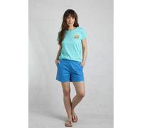 Weird Fish Deeley Ripstop Shorts Azure Size 14