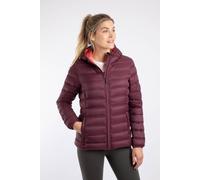 Weird Fish Women's Eshka Lightweight Padded Jacket in Aubergine | Size: 12 Weird Fish Aubergine 12