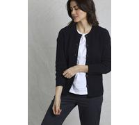 Weird Fish Women's Hayley Knitted Cardigan in Dark Navy | Size: 10 Weird Fish Dark Navy 10