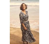 Weird Fish Himanshee Womens Printed Viscose Maxi Dress - - Size: 10
