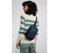 Weird Fish Women's Kathi Plain Crossbody Bag in Navy Weird Fish Navy One Size