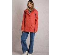 Weird Fish Women's Kimia Showerproof Jacket in Dark Red | Size: 12 Weird Fish Dark Red 12