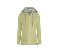 Weird Fish Womens/Ladies Chicoa Macaroni Full Zip Hoodie (Celery) - Sage Green - Size 20 UK