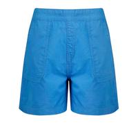 Weird Fish Womens/Ladies Deeley Ripstop Shorts (Azure) - Blue Cotton - Size 20 UK