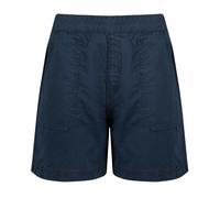 Weird Fish Womens/Ladies Deeley Ripstop Shorts (Navy) Cotton - Size 8 UK
