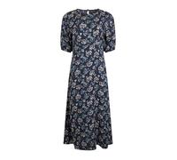 Weird Fish Womens/Ladies Everly Floral Eco Liva Midi Dress (Black Iris) - Size 8 UK