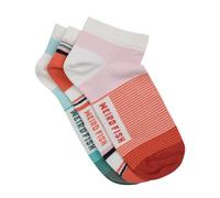 Weird Fish Womens/Ladies Loretta Trainer Socks (Pack of 3) (Peach Blossom) - Size UK 4-7