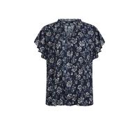 Weird Fish Womens/Ladies Lucetta Lenzing Ecovero Blouse (Black Iris) - Size 10 UK