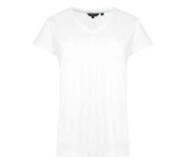 Weird Fish Womens/Ladies Pernille Cut Out T-Shirt (White) - Size 20 UK
