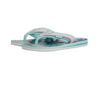 Weird Fish Womens/Ladies Thurleston Palm Tree Flip Flops (Aqua Marine) - Turquoise - Size UK 7