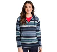 Weird Fish Lana Half Zip Fleece Hoodie: Navy: 10 Size: 10, Colour: Nav