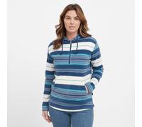 Weird Fish Women's Lana Stripe Fleece - Blue, Blue