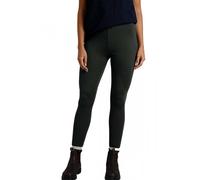 Weird Fish Womens Lilliane High Waisted Leggings: Olive Green: 20 Size