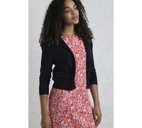 Weird Fish Women's Limon Outfitter Cardigan in Dark Navy | Size: 8 Weird Fish Dark Navy 8