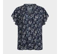 Weird Fish Women's Lucetta Printed Blouse, Black 10