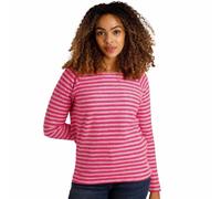 Weird Fish Womens Miara Organic Crew Neck Sweatshirt - Sample: Berry: