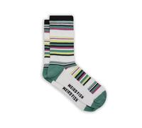 Weird Fish Women's Parade Patterned Socks 3 Pack in Navy Weird Fish Navy One Size