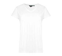 Weird Fish Womens Pernille Organic Cutaway T-Shirt White 14