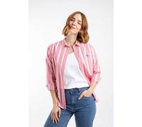 Weird Fish Roscoe Womens Striped Boyfriend Shirt - - Size: 20