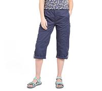 Weird Fish Women's Salena 3/4 Length Trousers, Navy, UK12