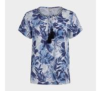 Weird Fish Sofia Organic Cotton Printed Double Cloth Blouse