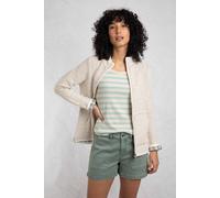 Weird Fish Womens Sontee Fleece Jacket: Ecru: 12 Size: 12, Colour: Ecr