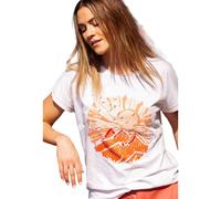 Weird Fish Womens Sundown T-Shirt: White: 8 Size: 8, Colour: White