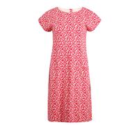 Weird Fish Womens Tallahasee Organic Cotton Printed Day Dress Red 14