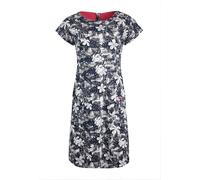 Weird Fish Womens Tallahassee Print Dress Navy 8
