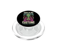 Weird Funny This is My Human Costume I'm Really an Alien PopSockets PopGrip for MagSafe