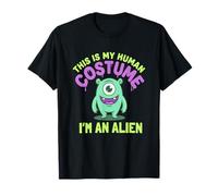 Weird Funny This is My Human Costume I'm Really an Alien T-Shirt