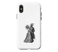 Weird Halloween Couple Gothic Monster Romance Victorian Case for iPhone X/XS