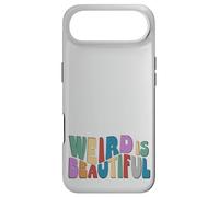 Weird is Beautiful! Retro Groovy Wavy Inspirational Fun Case for iPhone Air