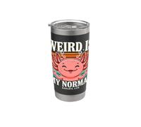 Weird is My Normal Axolotl Life Retro Axolotl Stainless Steel Insulated Tumbler