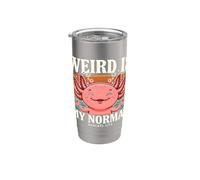 Weird is My Normal Axolotl Life Retro Axolotl Stainless Steel Insulated Tumbler