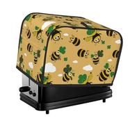 Weird-Looking Bees Toaster Cover 2 Slice Kitchen Small Appliance Covers With Pockets Dust And Fingerprint Protectio
