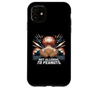 Weird Meme Not Allergic To Peanut Cursed Peanut Butter Case for iPhone 11