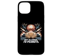 Weird Meme Not Allergic To Peanut Cursed Peanut Butter Case for iPhone 15 Plus