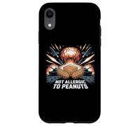 Weird Meme Not Allergic To Peanut Cursed Peanut Butter Case for iPhone XR