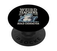 Weird Teachers Build Character Animal Frog PopSockets Adhesive PopGrip