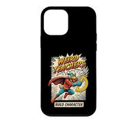 Weird Teachers Build Character Superhero Duck Comic Book Case for iPhone 12 mini